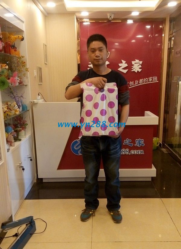 江蘇邳州索先生看重手工活之家發(fā)展好前景，親自來公司總部考察項目(圖1)