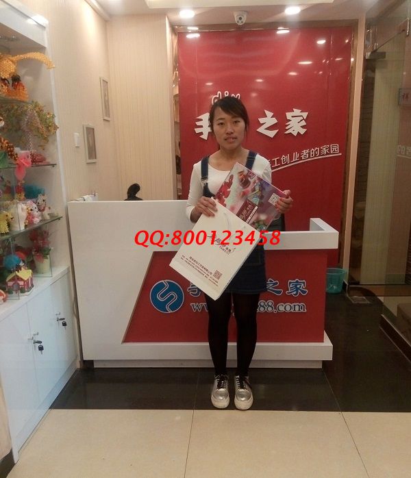 邯鄲館陶縣方先生和妻子一起來到手工活之家考察，欲組織人做手工活(圖1)