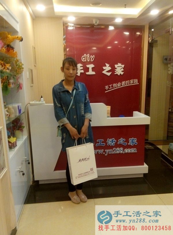 衡水董女士來(lái)手工活之家找手工活做，手工愛好者的家園(圖1)