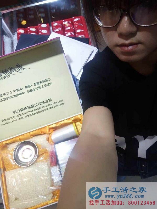 哪里有正規(guī)兼職手工活？內(nèi)蒙古韓女士想工作之余找個手工活做(圖1)