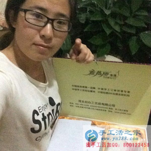 開超市又做手工活，山東威海孫女士業(yè)余時間做手工活賺錢增收入(圖1)