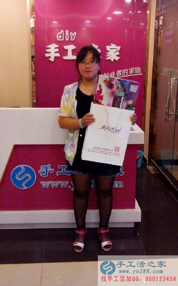 定州吳女士看中手工活之家創(chuàng)業(yè)好項(xiàng)目，欲組織人做手工活(圖1)