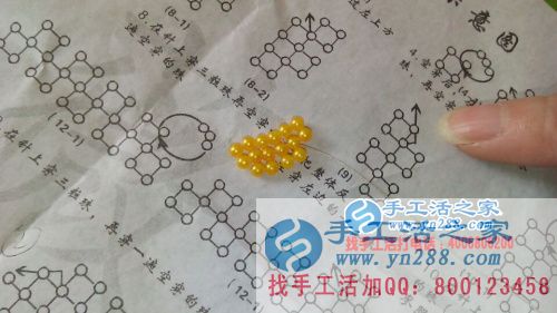 河南濟(jì)源退伍軍人王先生來手工活之家尋找合作項(xiàng)目，看好串珠繡產(chǎn)品加工