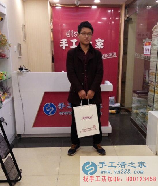 河南林州王先生想增加收入來(lái)到手工活之家考察合作好項(xiàng)目 河南林州王先生想增加收入來(lái)到手工活之家考察合作好項(xiàng)目