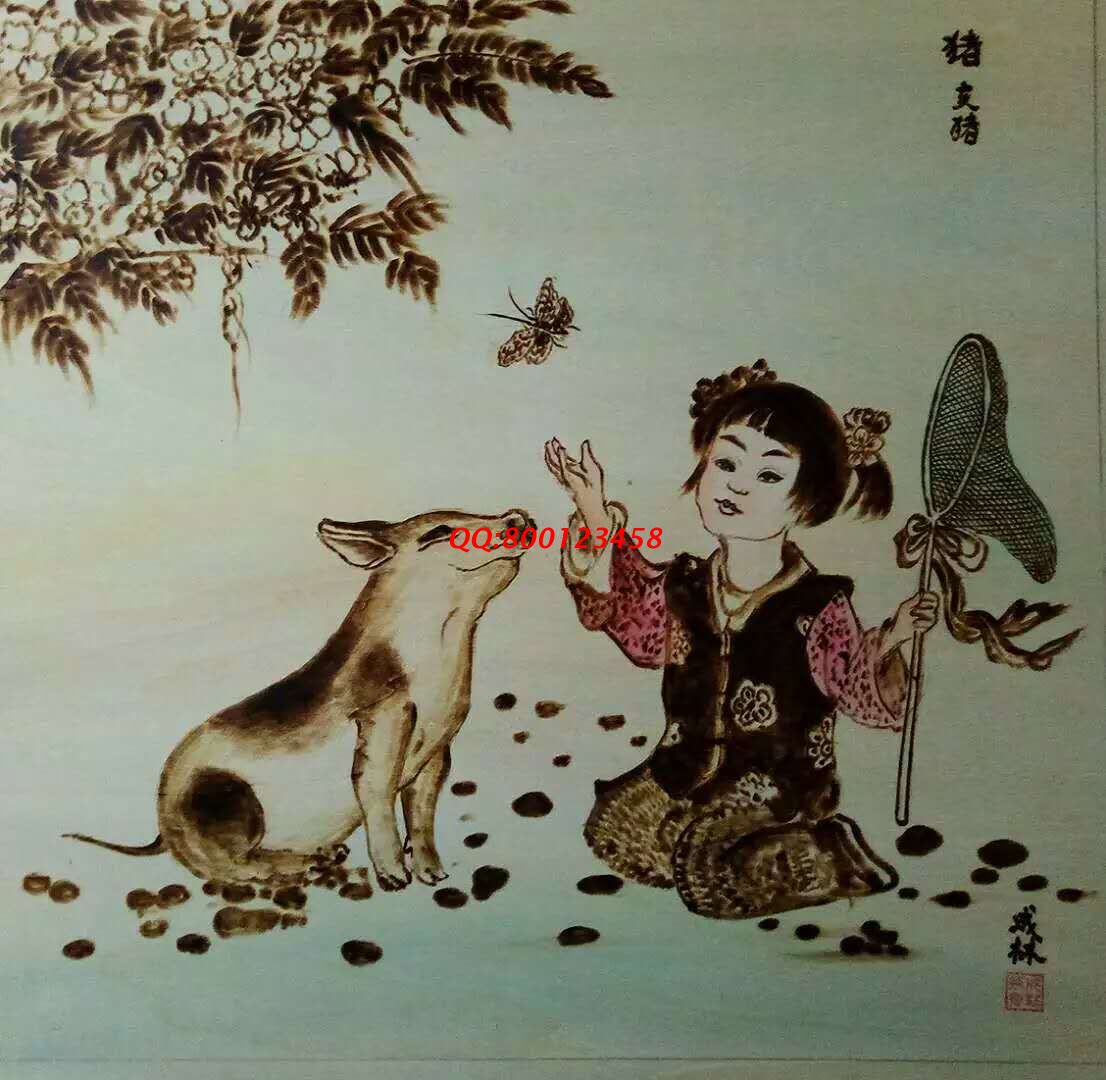 【民間手工藝品推介】邱縣傳統(tǒng)純手工烙畫，《十二生肖系列》預(yù)約定制