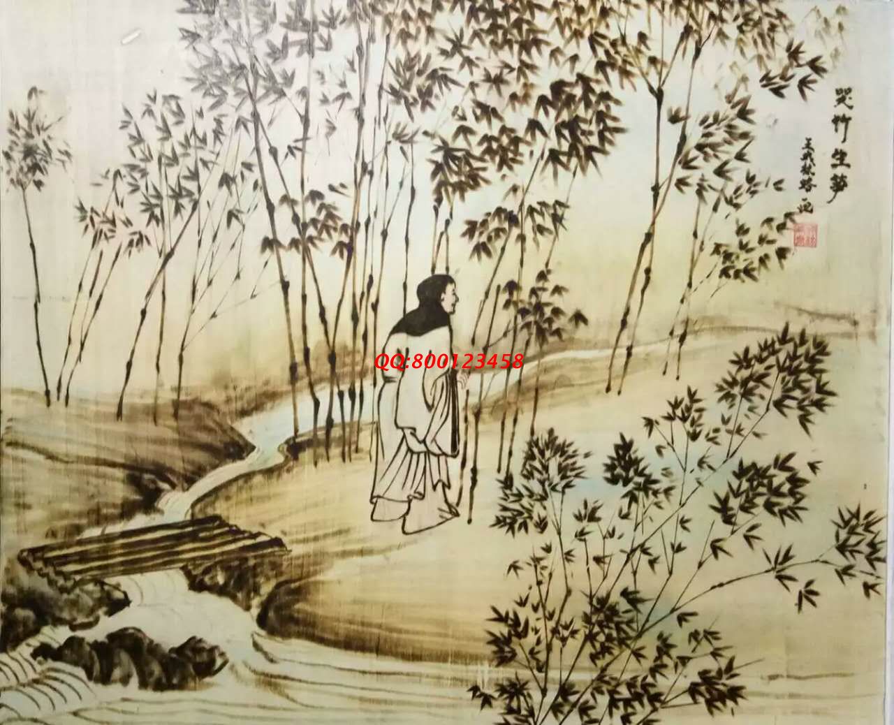 【民間手工藝品推介】邱縣傳統(tǒng)純手工烙畫，《二十四孝系列》預(yù)約定制，尺寸46*39cm