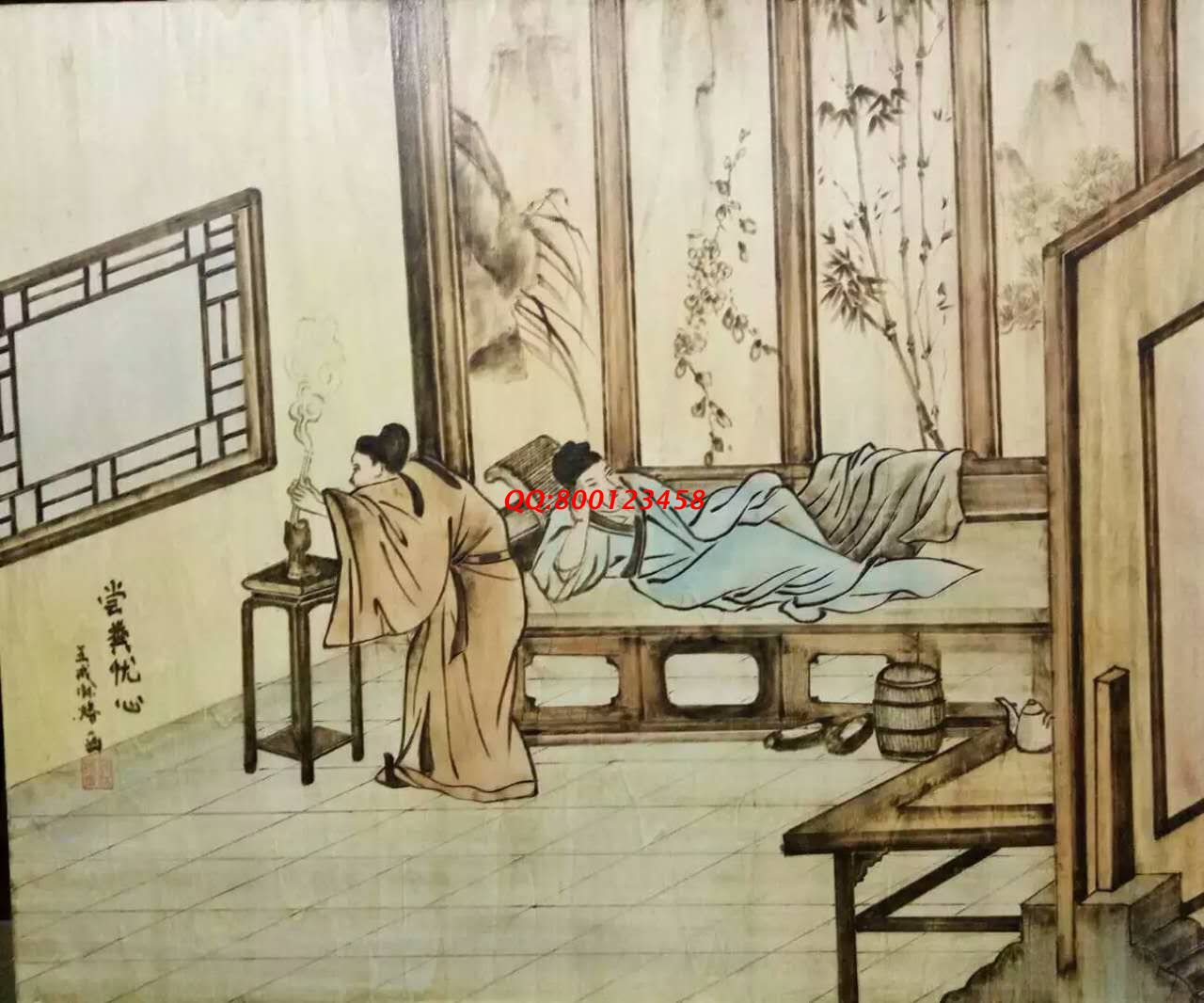 【民間手工藝品推介】邱縣傳統(tǒng)純手工烙畫，《二十四孝系列》預(yù)約定制，尺寸46*39cm