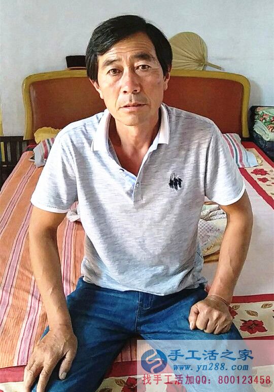 農村大叔要創(chuàng)業(yè)！恭喜河北邢臺羊范鎮(zhèn)秦先生加入手工活之家村代理