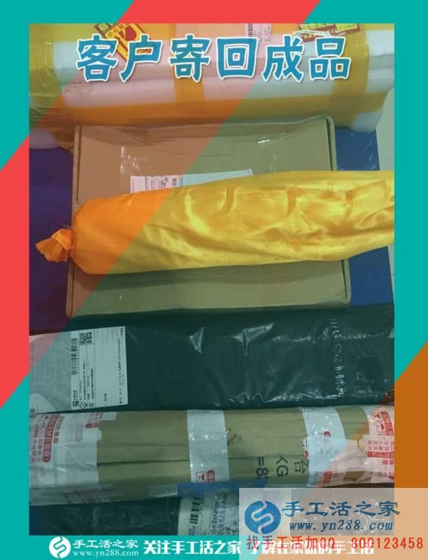 外打工只為多掙錢，深圳龍崗區(qū)打工的張女士下班后還做串珠繡手工活(圖2)