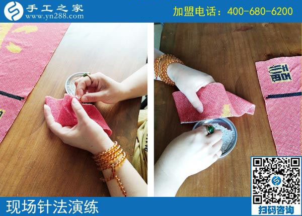 做免押金手工活，陜西咸陽馬女士堅(jiān)持兩份收入的好生活