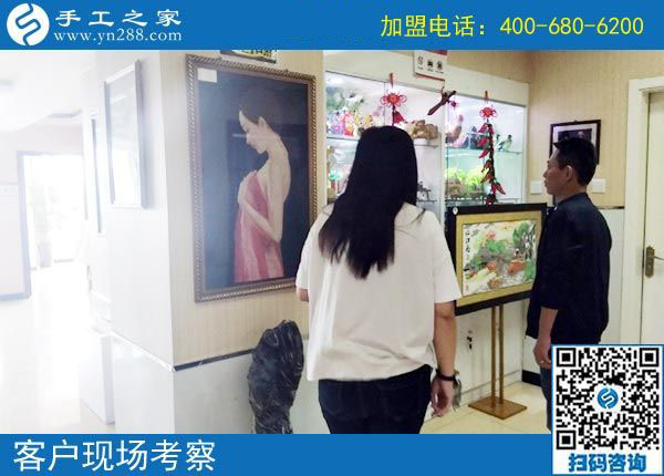 9月10日，做彩珠繡免押金手工活掙錢的人，有她們！手工之家接待考察加工客戶剪影