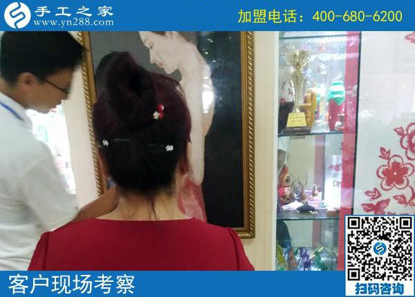 9月13日，哪些人適合做在家賺錢的手工活？手工之家接待考察加工客戶剪影