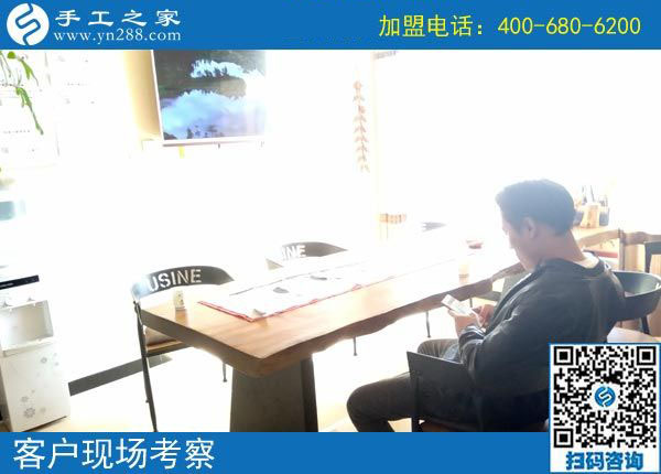 10月10日，為什么那么多人都選擇這個彩珠繡免押金手工活？手工之家接待考察加工客戶剪影
