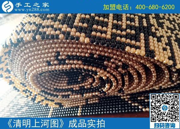 做免押金手工活兼職靠譜嗎？江西九江黃女士一直在做串珠手工活掙錢