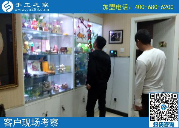 10月20日，把手工活拿回家做，這個(gè)串珠手工活加工能掙錢嗎?手工之家接待考察加工客戶剪影
