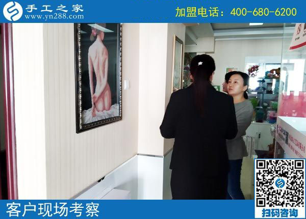 10月22日，彩珠繡串珠手工活外發(fā)加工項(xiàng)目是真的嗎？手工之家接待考察加工客戶剪影