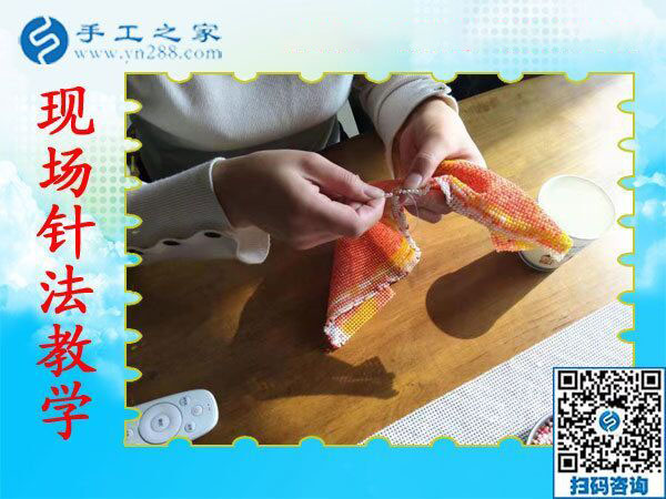 2001元加工費帶來良性循環(huán)，吉林延吉耿女士堅持帶人在家做珠繡手工活加盟項目