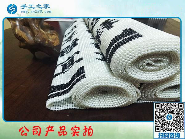 選來(lái)選去還是珠繡免押金手工活能掙錢，江西吳先生又結(jié)算3800元加工費(fèi)