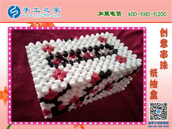 你家有這樣的紙抽盒嗎？ 手工之家新款櫻桃梅花紙抽盒 環(huán)保干凈新穎(圖4)