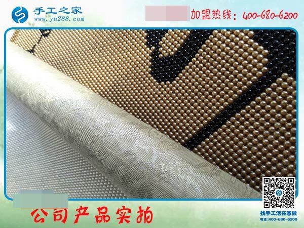 手工活賺錢哪里有？邯鄲大名縣王女士選擇手工之家串珠繡(圖5)