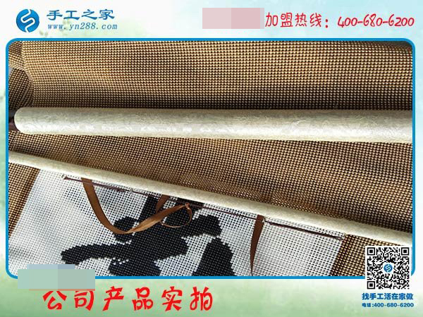 在家做手工活15天，邯鄲廣平縣沈女士完成多幅豎版雅薇麗珠繡！(圖2)