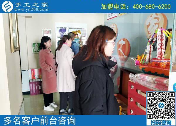 2月25日，這個沒有押金的手工活真的是穩(wěn)賺不賠嗎？手工之家接待考察加工客戶剪影