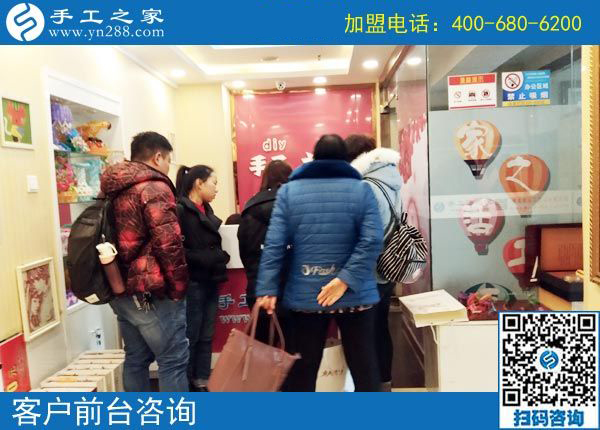 3月2日，可以帶回家做的手工活，沒有押金的手工活就是這里的珠繡手工，手工之家接待考察加工客戶剪影