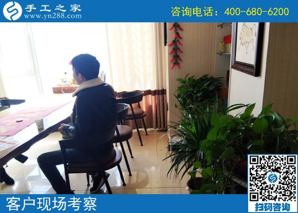 3月19日，急招在家加工手工活手工加工人員，這個(gè)免押金手工活外發(fā)加工項(xiàng)目很缺人！手工之家接待考察加工客戶剪影