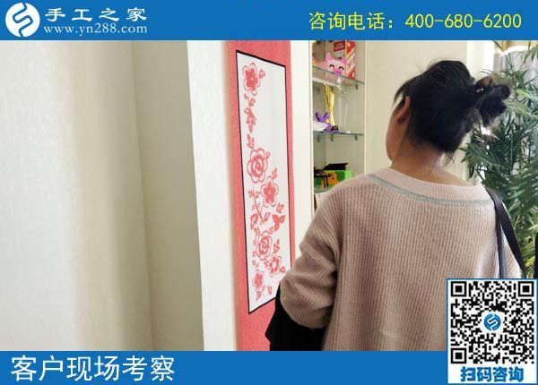 3月19日，急招在家加工手工活手工加工人員，這個(gè)免押金手工活外發(fā)加工項(xiàng)目很缺人！手工之家接待考察加工客戶剪影