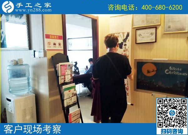 3月30日，這個可以寄到家做的手工活好不好做？手工之家接待考察加工客戶剪影