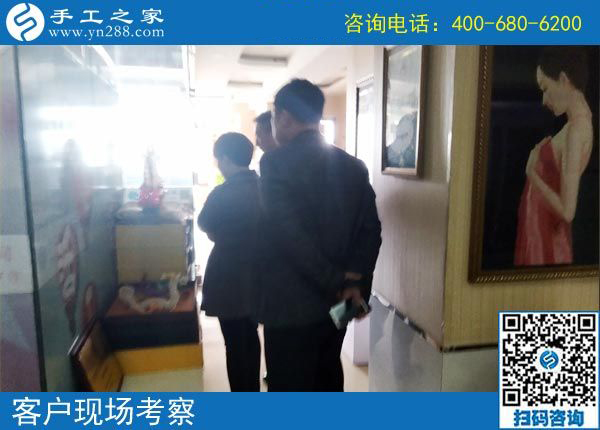 3月30日，這個可以寄到家做的手工活好不好做？手工之家接待考察加工客戶剪影