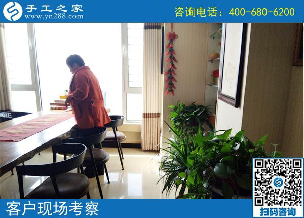 3月30日，這個可以寄到家做的手工活好不好做？手工之家接待考察加工客戶剪影