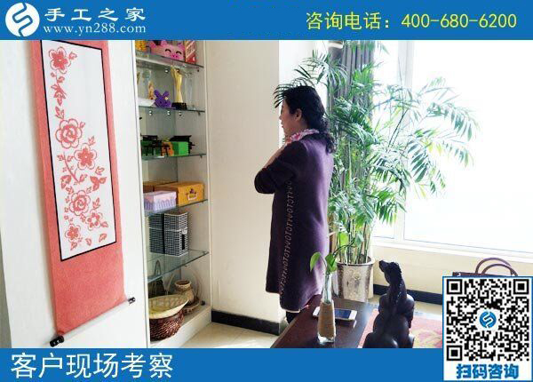 萊蕪手工活外發(fā)加工沒找到，劉女士來到手工之家找活做(圖1)