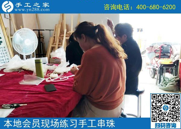 4月15日，找正規(guī)可以寄到家做的手工活，找手工加工回收項(xiàng)目，該注意些什么？手工之家接待考察加工客戶剪影