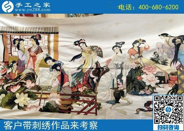 “手工活外發(fā)十字繡是愛好，做串珠繡才賺錢！”邯鄲雞澤趙女士說(圖1)