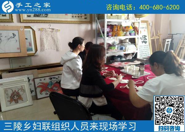 下一步做代理，山東東明宋女士對(duì)這個(gè)正規(guī)供料的手工活的新打算