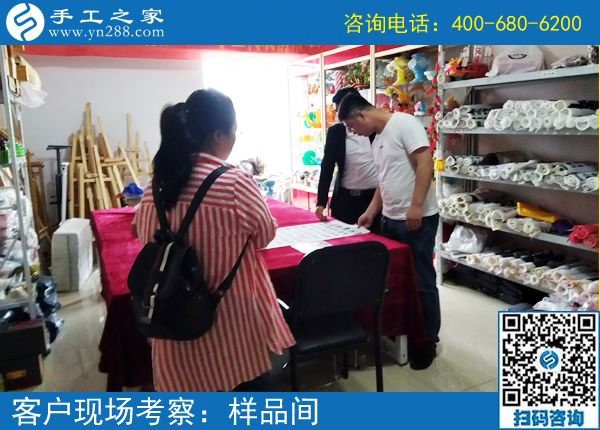 附近手工活拿回家做：邢臺(tái)寶媽郭女士來(lái)到手工之家(圖1)
