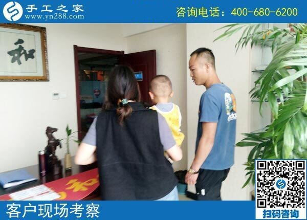在家?guī)殞氉龅氖止せ?，廣東陳女士選擇手工之家雅薇麗珠繡(圖1)