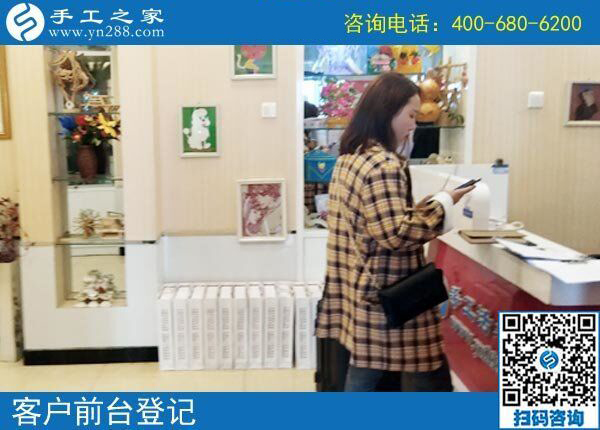 越做越順手，河北定州家庭婦女高女士在家做手工加工掙錢