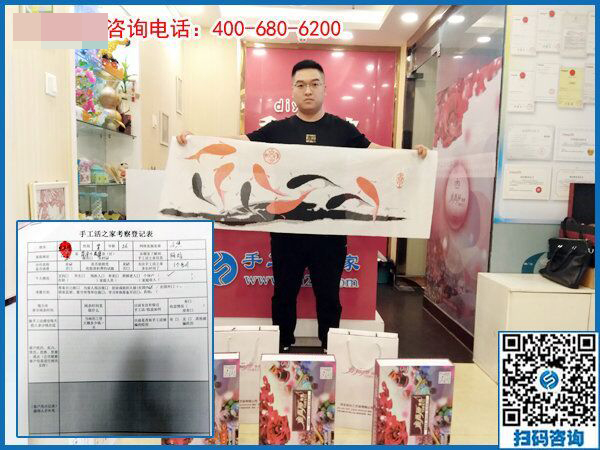5月30日，找手工活做，這里的珠繡手工活是真正在家可以做的手工活，手工之家接待考察加工客戶剪影