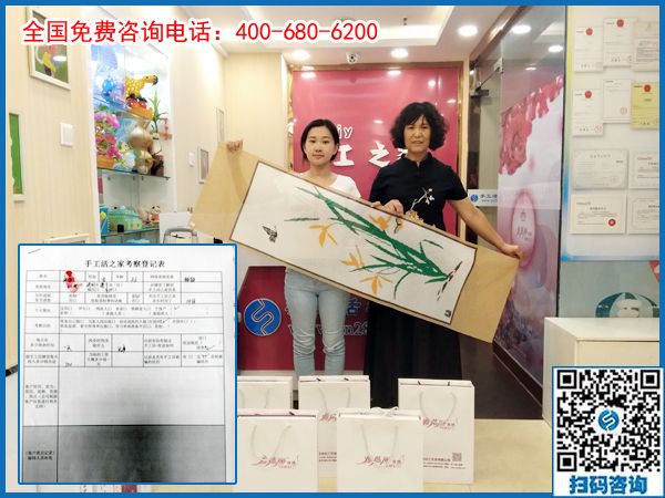 6月29日，手工活拿回家做，想接正規(guī)廠家的手工活就來這里，手工之家接待考察加工客戶剪影