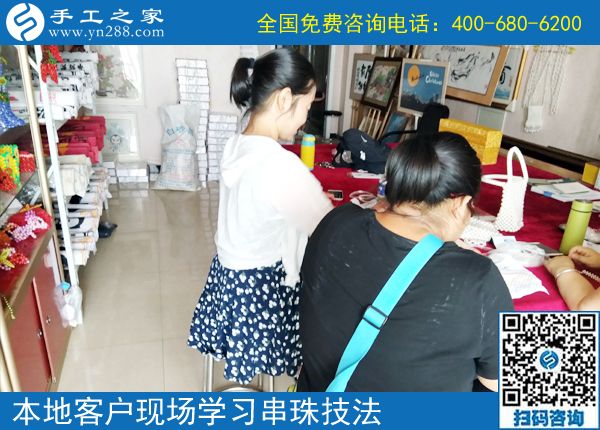 在家制作手工活，在家賺錢！山東招遠(yuǎn)李女士選擇手工之家(圖1)