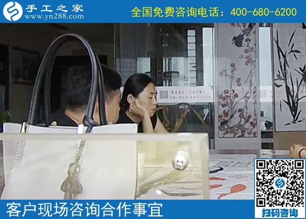 7月15日，可以在家做的手工活，在家賺錢的手工活，手工之家接待考察加工客戶剪影
