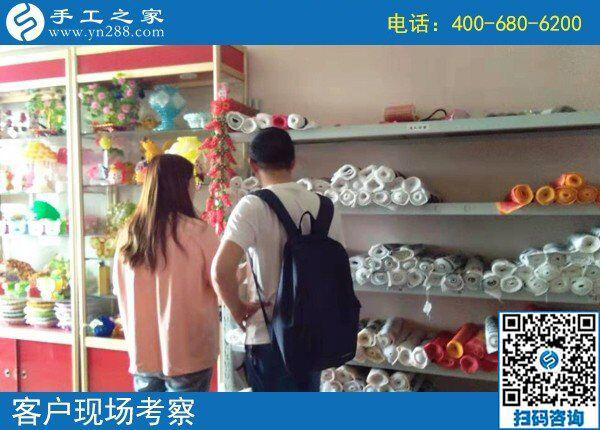 8月31日，可以帶回家做的手工活，勵志珠珠繡是個好選擇，手工之家接待考察加工客戶剪影