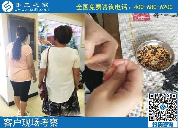 手工活兼職可帶回家就是好，湖南株洲朱女士帶孩子之余也能有份收入了