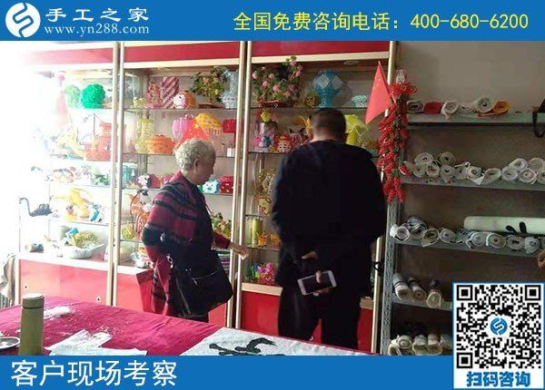 10月15日，選擇勵(lì)志珠珠繡，因?yàn)檫@個(gè)正規(guī)手工活的服務(wù)都是貫穿始終的，手工之家接待考察加工會(huì)員剪影