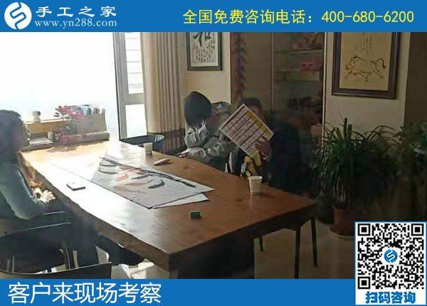 10月23日，實地考察要合作的外發(fā)手工活廠家有必要嗎？手工之家接待考察加工客戶剪影