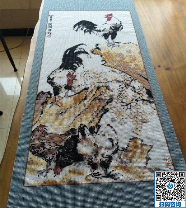 “多做串珠繡，過年吃豬肉！”邯鄲一位家庭婦女說(圖1)