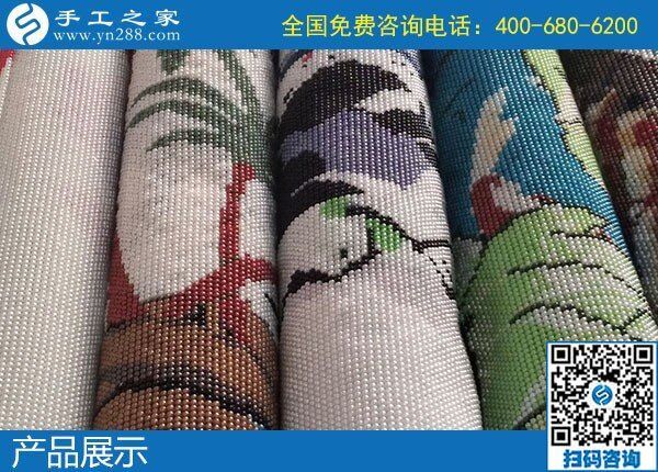 12月8日，找手工活做，手工活外發(fā)，大家都選擇珠繡加工。手工之家接待考察加工客戶剪影