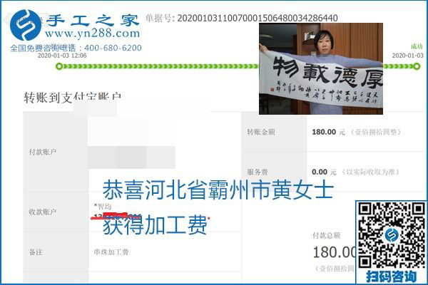 你、我、她，都能做，都能掙錢，這個手工活加盟項目是首選